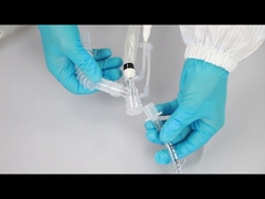 MCREAT 24H Y Piece Closed Suction System (Double Swivel Elbow, dibangun dalam MDI Adapter)