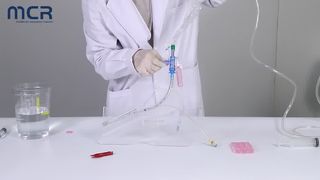 Kateter hisap tertutup Pembilasan otomatis 72 jam