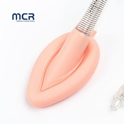 5kg-100kg Disposable Flexible Reinfored Silicone Laryngeal Mask Airway