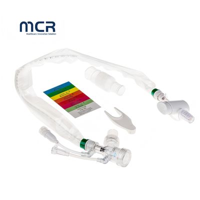 Harga yang bagus 24H Closed Suction Catheter with Double Swivel Connectors PU Protective Sleeve for Continuous Breathing on line