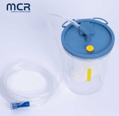 Harga yang bagus Europe Quality Disposable Suction Liner Bag with Bacteria Filter and Non-Return Valve for Medical Use on line