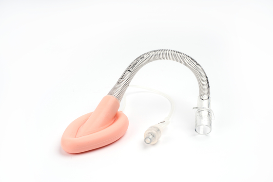 Harga yang bagus Masker Laringal Fleksibel Silicone Diperkuat LAM Pernafasan Konsumsi Medis on line