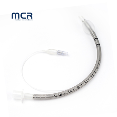 Harga yang bagus Tabung Endotracheal ujung halus yang diperkuat sekali pakai dengan PU Cuff atau tanpa cuff on line