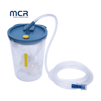 Harga yang bagus Perlengkapan medis sekali pakai 1500cc 2500cc Penyedot Liner dan Canister dengan solidifier-Suction Canisters dan Liner on line
