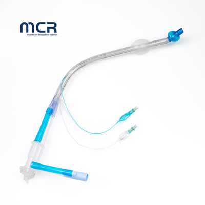 Harga yang bagus PVC Medis Double Lumen Endotracheal Tube Dengan PU Micro-Thin Cuff on line