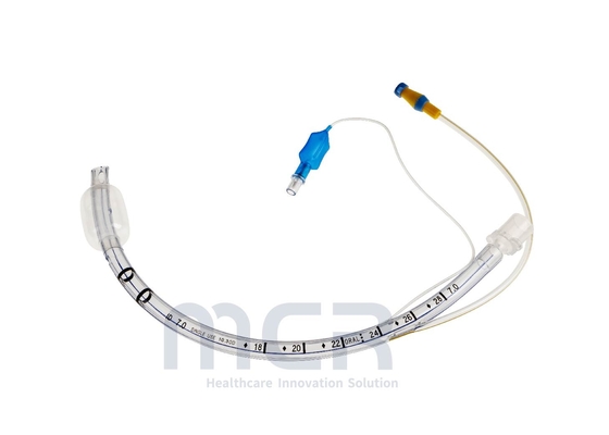 Harga yang bagus Tabung Endotracheal Disposable Regular Suction Port dengan PU Cuff on line