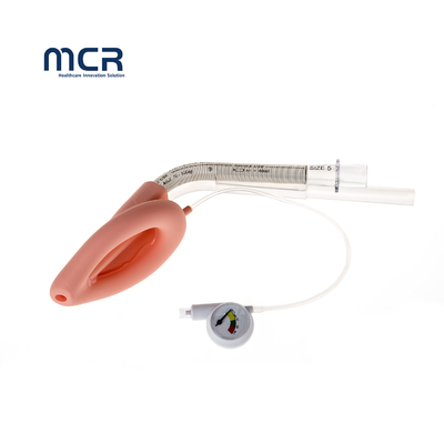 Harga yang bagus Harga Pabrik Masker Laringal Standar Steril Silikon Double Lumen on line