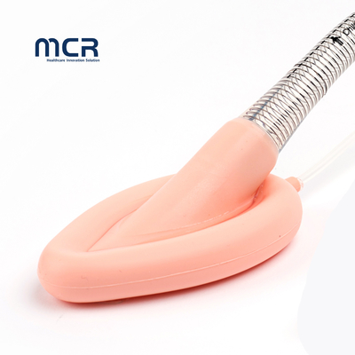 Harga yang bagus Masker Laryngeal Silikon Diperkuat Alat Medis Satu Kali Pakai on line