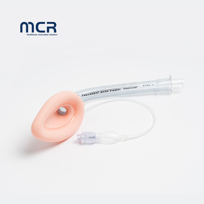 Harga yang bagus Masker Laryngeal sekali pakai saluran udara Silicone Cuff Dan PVC Tube on line