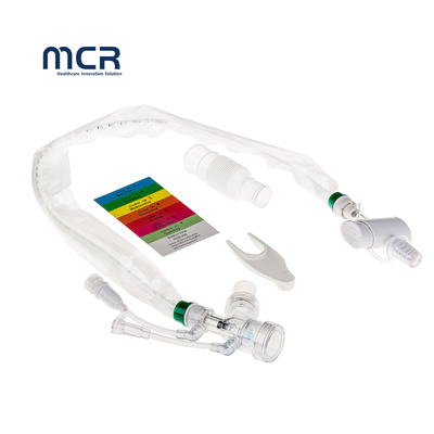 Harga yang bagus Sistem hisap tertutup Y-Piece sekali pakai untuk tracheostomy dan pengobatan endotracheal on line