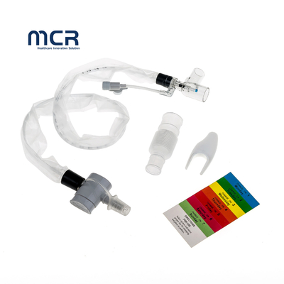 Harga yang bagus Mcreat Medical L Connector Kateter Penyedutan Tertutup Dengan Ujung Lembut on line