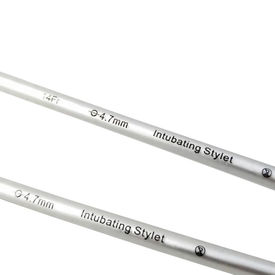Stylet Intubasi Medis Berisi Inti Aluminium Dan Soft Touch Casing Luar