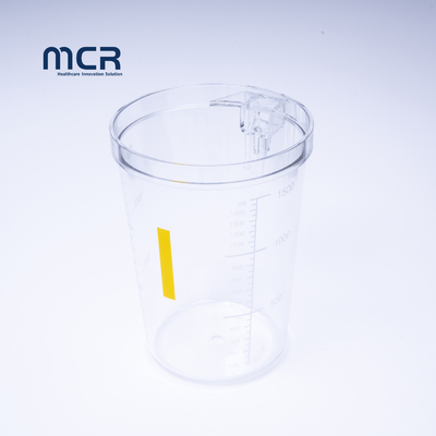 Harga yang bagus Kekuatan yang dapat digunakan kembali Canister hisap Untuk sistem hisap Liner 2500ml 1500ml on line
