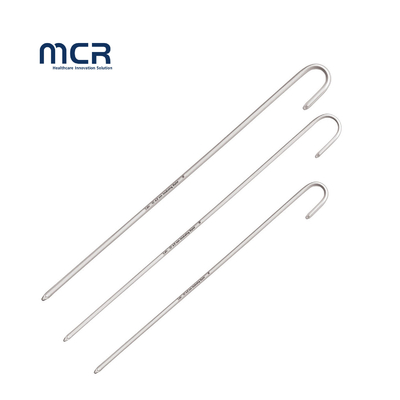 Harga yang bagus Intubasi Stylet sekali pakai Soft Malleable Aluminium Intubating Stylet on line