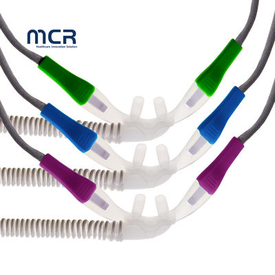 Harga yang bagus Grade Medis PVC DEHP Bebas Non-toksik aliran tinggi Kanula hidung untuk ICU dan terapi pernapasan on line