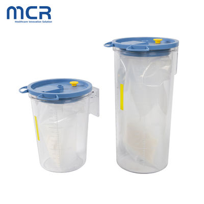 Disposable Suction Liner Bag with Medical Grade PP Transparent Material and Ethylene Oxide Sterilization for ICU OR