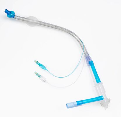 Harga yang bagus 28FR 32FR 35FR Video Channel Double Lumen Endobronchial Tube dengan bahan PVC on line