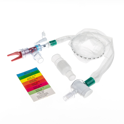 Harga yang bagus ISO13485 Perangkat medis PVC 600mm Kateter Sedot Tertutup Sistem Sedot Tertutup 16FR on line