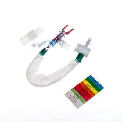Harga yang bagus 72 jam 12Fr 4mm Diameter Closed Suction Tracheostomy Tipe Dewasa on line