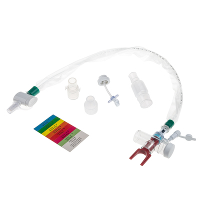 Harga yang bagus Perlengkapan medis steril otomatis flushing ISO disetujui Kateter sistem tertutup Ukuran 16Fr 72 jam on line