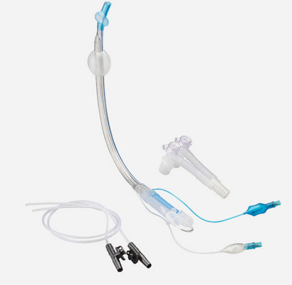 Harga yang bagus Tabung Endobronkial Lumen Ganda Balon PVC Ringan Mikro untuk Operasi Thorax dan CVD on line