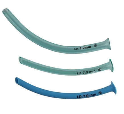Harga yang bagus Grade Medis Steril Disposable Nasopharyngeal Airway Tube Ukuran 3,5 Biru Warna on line