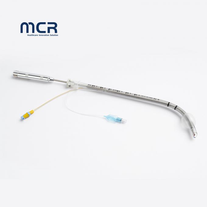 Endotracheal Tube Light Disposable Medical Tracheal Intubation Red Light Intubating Stylet untuk Rumah Sakit 1