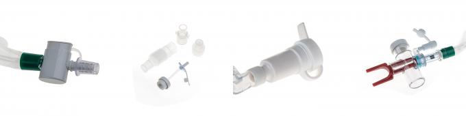 72 jam Kateter sedotan tertutup tipe anak dengan push switch & Luer lock 3