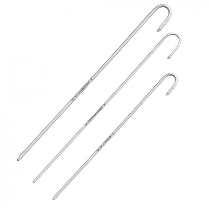 Aluminium Material Soft Branding Intubating Stylet Untuk Endotracheal Tube 2