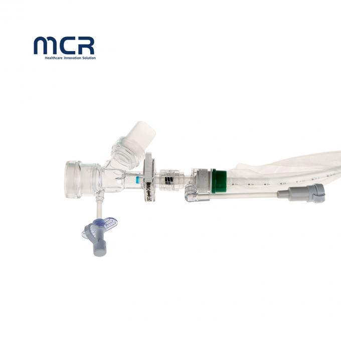 Endotracheal Push Switch Kateter Sedot Tertutup Untuk 72 Jam Penggunaan 1