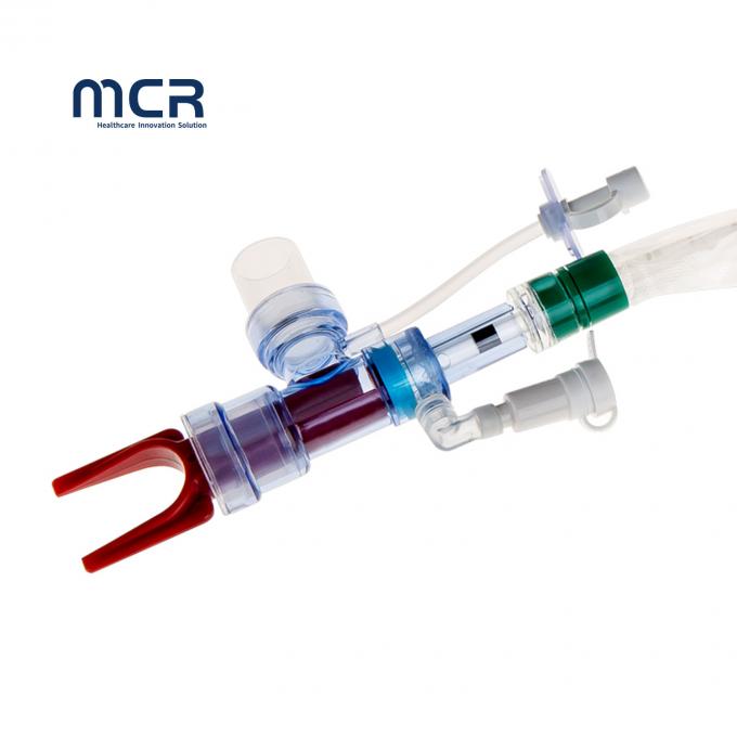 16Fr Tracheostomy Sistem sedotan tertutup Dengan Funciton Auto-flushing 0